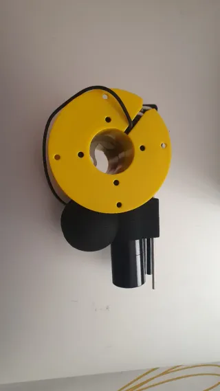 Cámara de pesca subacuática