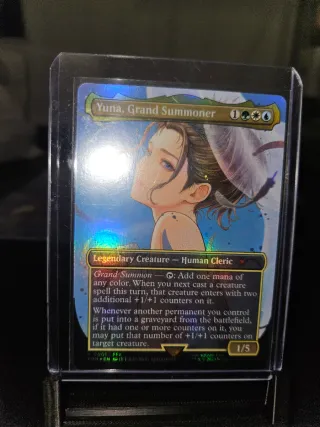 Yuna, Grand Summoner M 0001 FFX Promo Foil