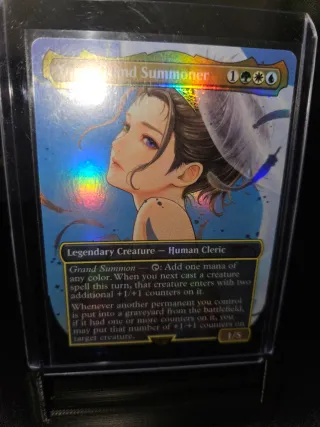 Yuna, Grand Summoner M 0001 FFX Promo Foil