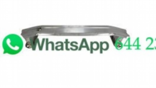 REFUERZO PARAGOLPES DELANTERO CENTRAL ALUMINIO FI