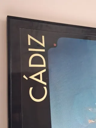 Cuadro fotografia gran Bahía de Cádiz