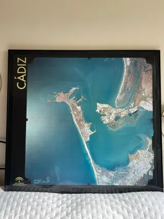 Cuadro fotografia gran Bahía de Cádiz