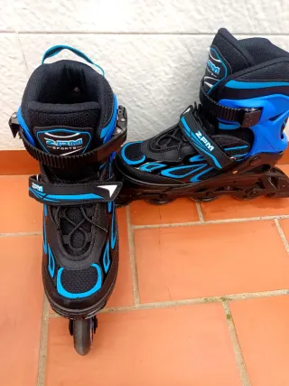 Patines línea para adulto. Con luces led.37.5 a 41