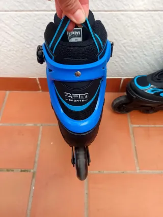 Patines línea para adulto. Con luces led.37.5 a 41