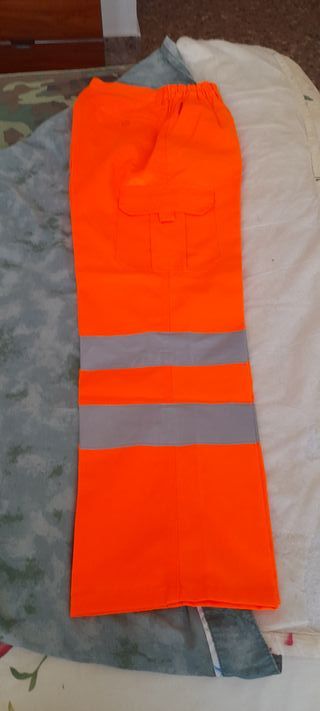 Pantalón de trabajo naranja