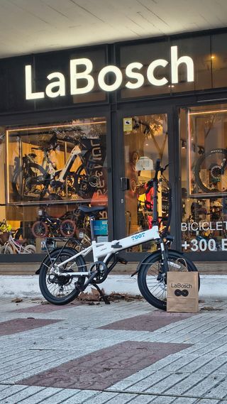 Bicicleta Eléctrica Plegable TOOT Rabbit Blanca