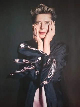 Isabella Rossellini. Revista.