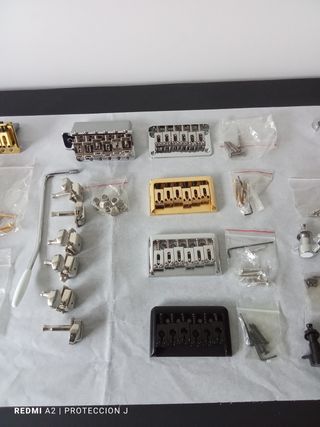 Lote Número 1 de Piezas de Guitarra Eléctrica