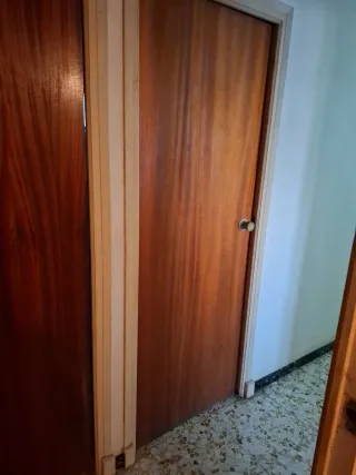 puertas de paso y una de armario de pasillo.