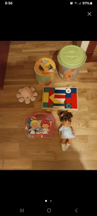 Lote de juguetes infantiles