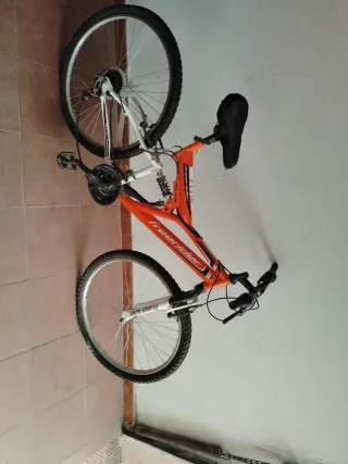 Bicicleta Montaña Freerider Naranja