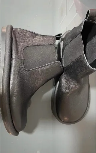 Botas barefoot de piel negras