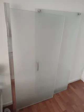 2 Puertas Cristal Esmerilado