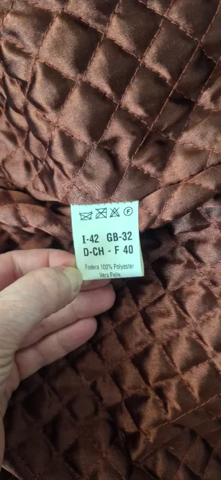 Giacca scamosciata FG Collection tg. 42