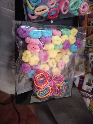 Coleteros para niñas, pack multicolor