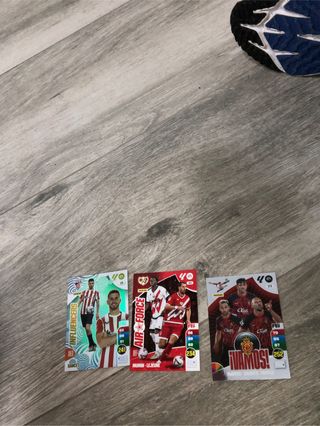 3 Cartas Panini Futbol