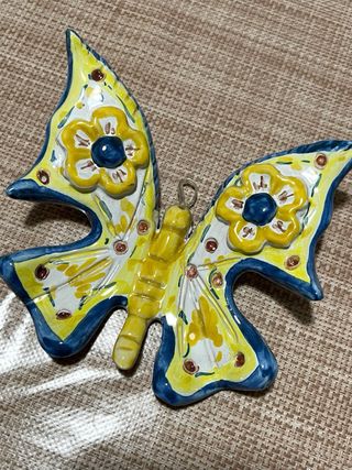 Farfalla Ceramica di Caltagirone artigianale