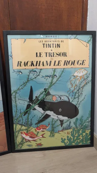 Posters Tintin Originales Enmarcados
