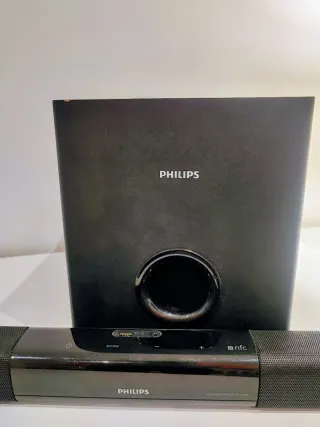 Soundbar Philips HTL3140B/12 + Subwoofer Bluetooth