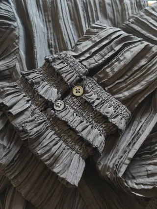 Blusa Zara Negra Talla M