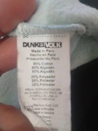 Sudadera Dunkelvolk Peru ,