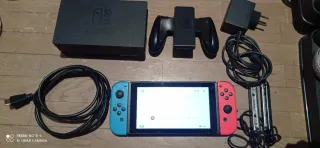Nintendo Switch con varios Juegos
