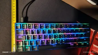 Teclado Gaming tempest Negro RGB