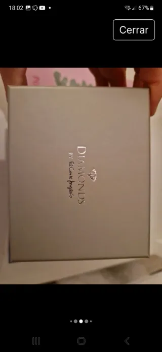 Anillo Oro Blanco Diamante Solitario