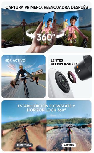 Insta360 X4 AIR PRECINTADA 8K 360 Cámara