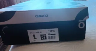 Botas altas de tacón marrones