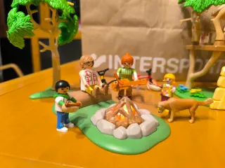 Parque infantil Playmobil sin caja