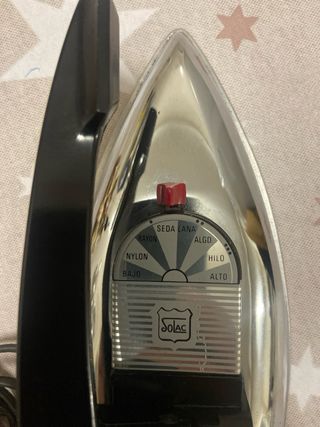 Plancha de viaje vintage Sola