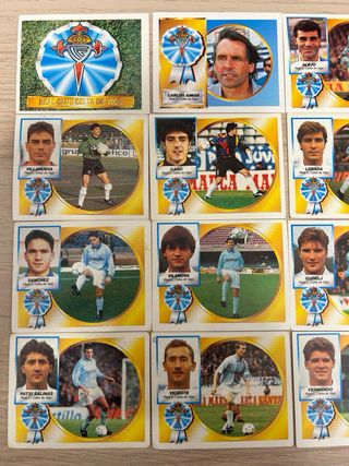 Lote 20 cromos Celta Liga 94/95