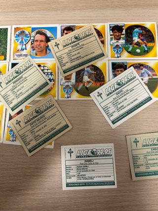 Lote 20 cromos Celta Liga 94/95