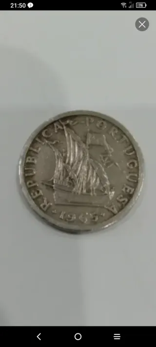 Moneda de Portugal.