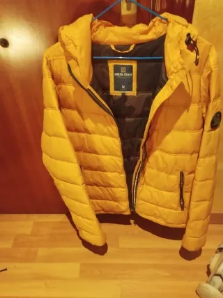 Cazadora Green Coast chico amarilla Talla L