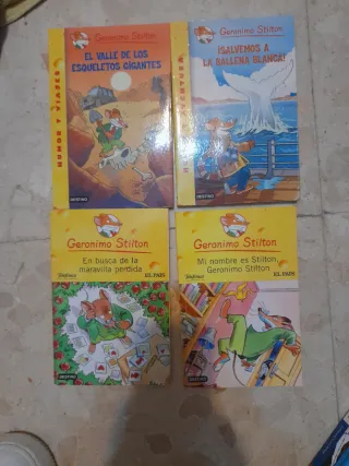 lote de libros de Geronimo stilton