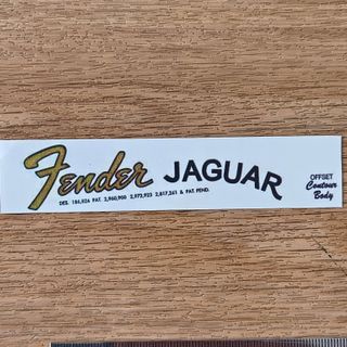 #45#Decal Fender Jaguar 1966