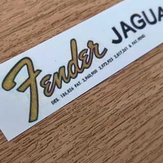 #45#Decal Fender Jaguar 1966