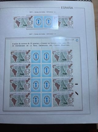 Álbum Sellos España 1977-1990