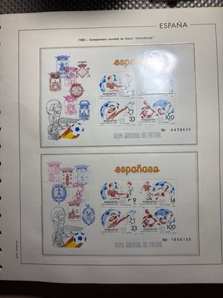 Álbum Sellos España 1977-1990