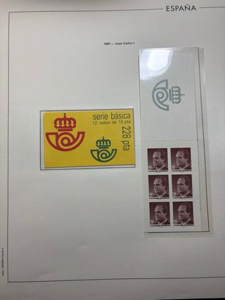 Álbum Sellos España 1977-1990