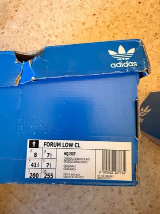 Adidas Forum Low Gris Talla 41 1/3