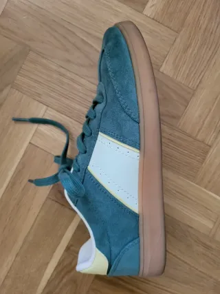 Zapatillas Zara Ante Mujer Azul