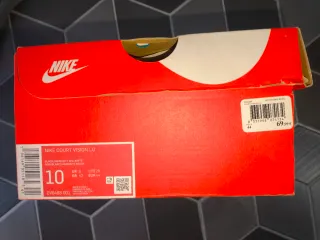 Nike Court Vision Low Negro/Rojo