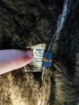 Abrigo aviador ante Debenhams marrón