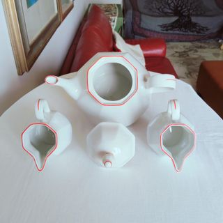 Tognana servizio da tè in porcellana, vintage '90
