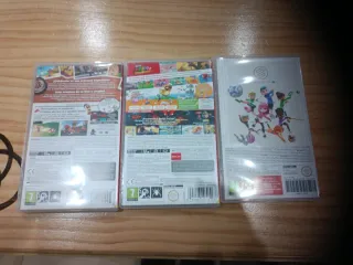 Cajas vacías Nintendo Switch (3 unidades)
