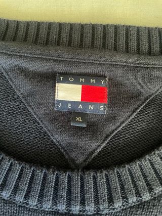 Jersey Tommy Hilfiger Jeans Algodón Azul