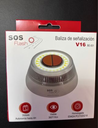 Baliza de señalizaciónV16 Homologada por la DGT